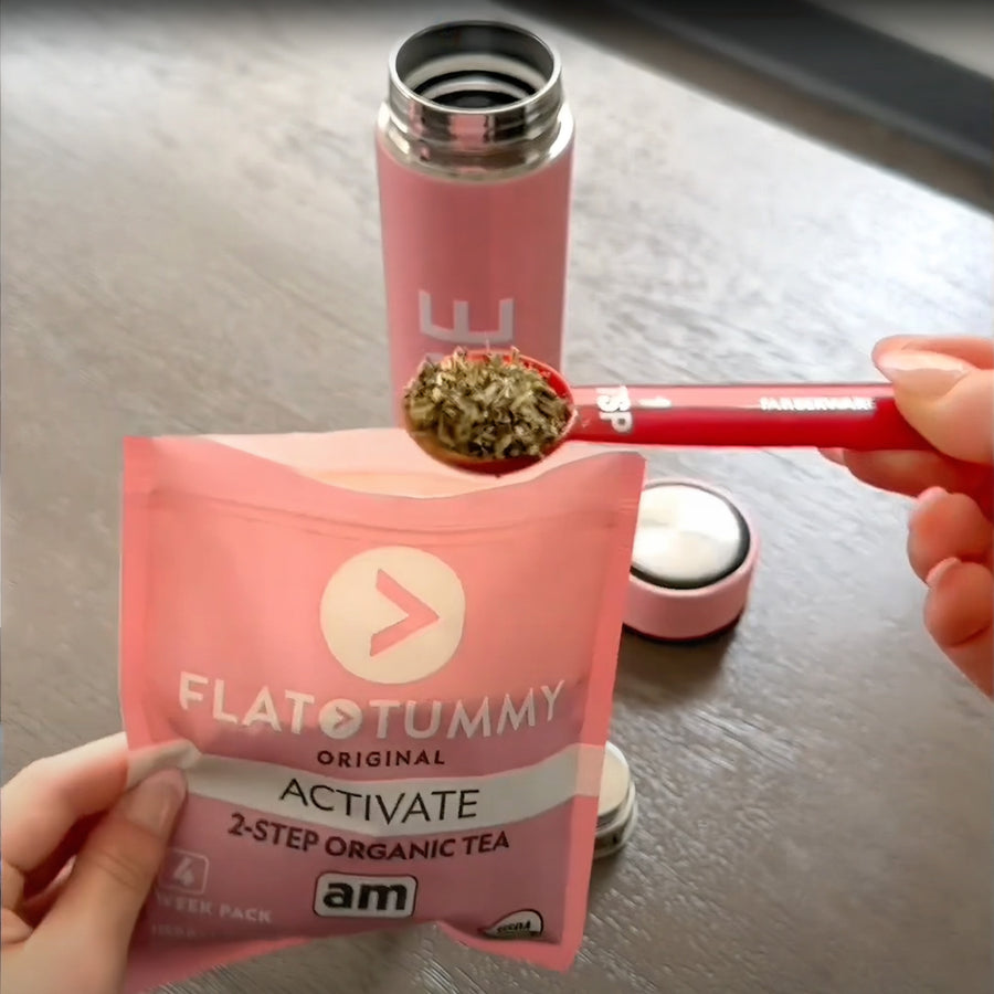 Video Review - Easiest Debloating Routine Ever with Flat Tummy Tea & ACV Gummies