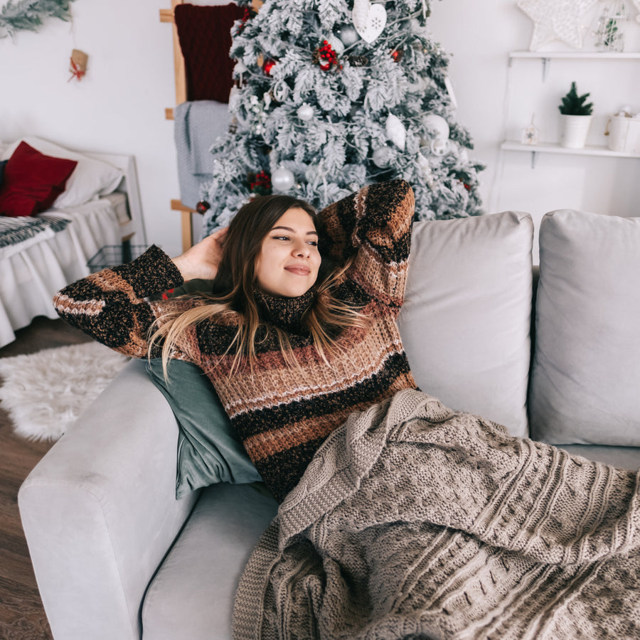white christmas image - relaxing