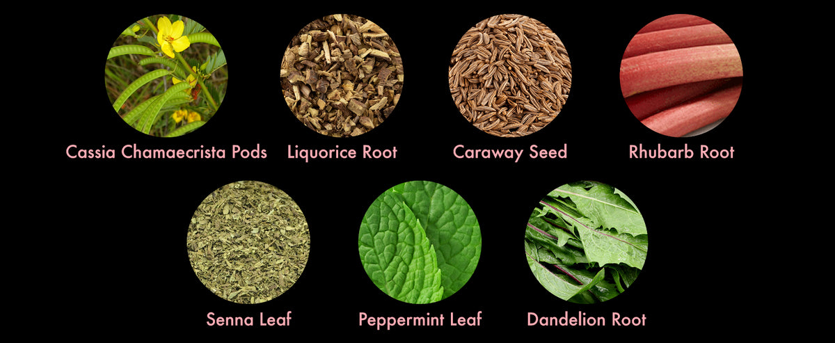 ingredients in flat tummy cleanse tea