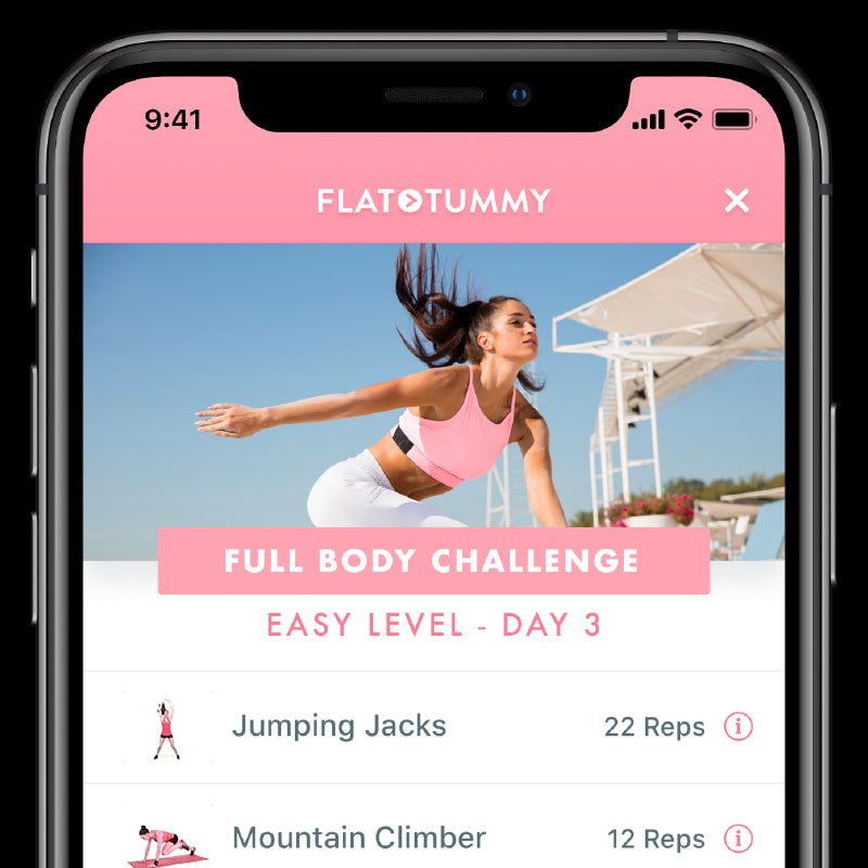 Flat Tummy App: At Home Workout