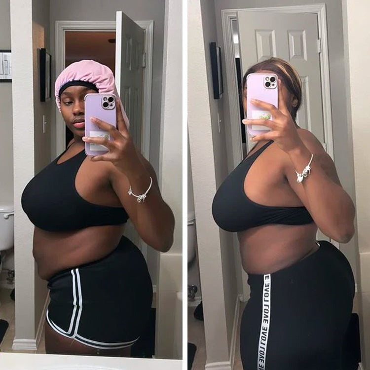 Lakeyia's results before & after