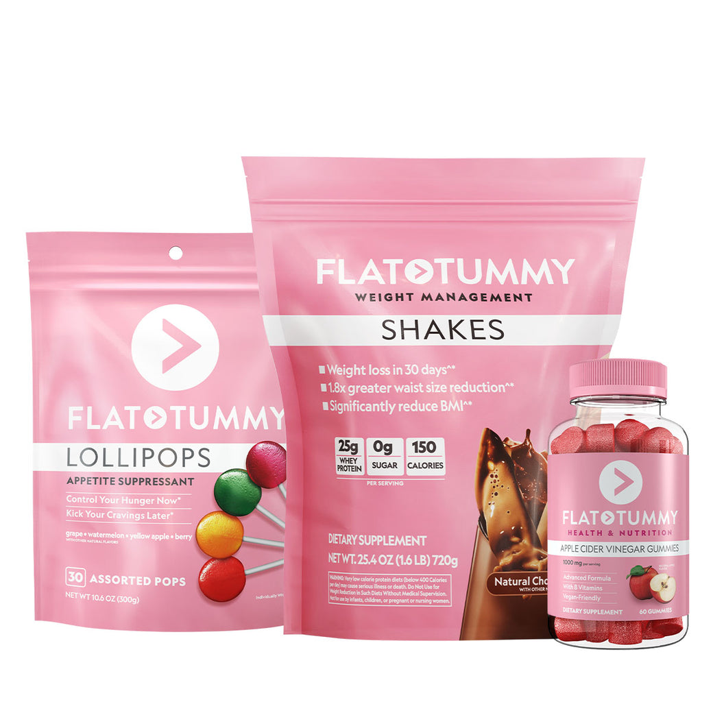 Flat Tummy Co Bundle Chocolate Control Hunger Bundle