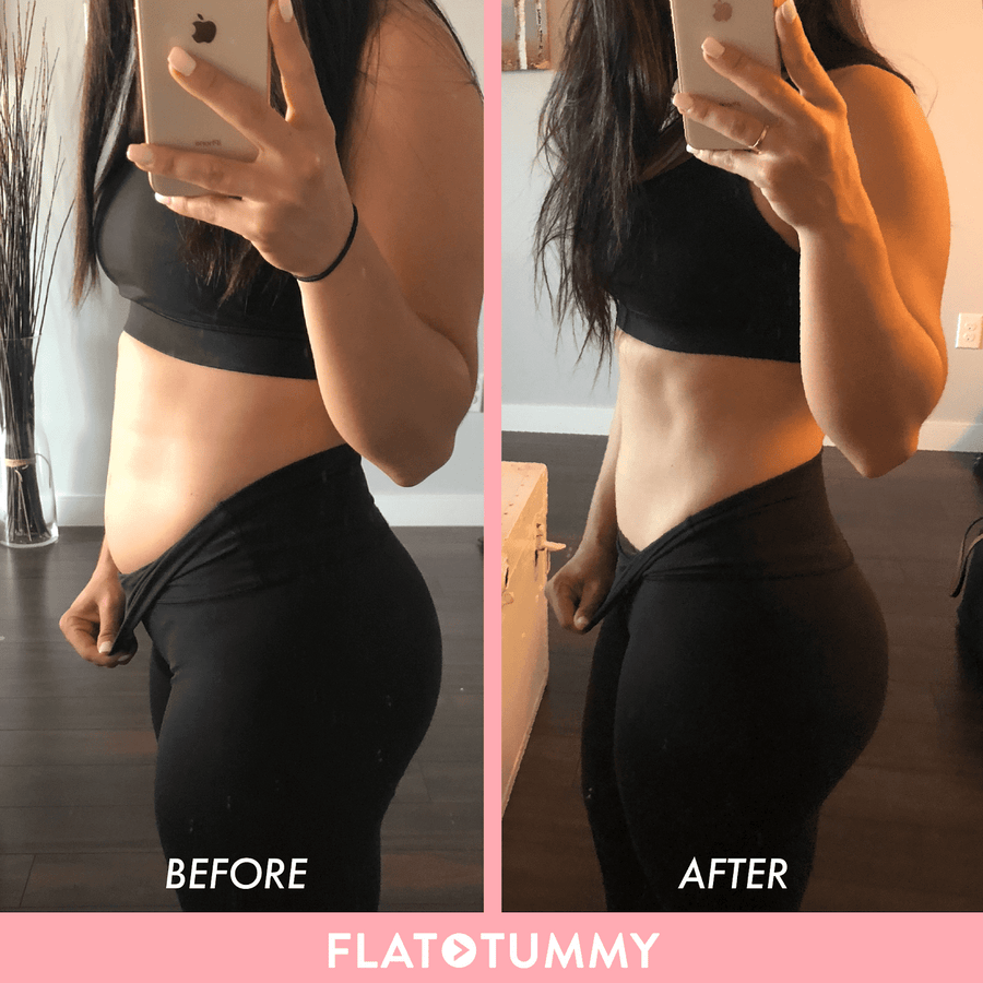 Before After Flat Tummy Co