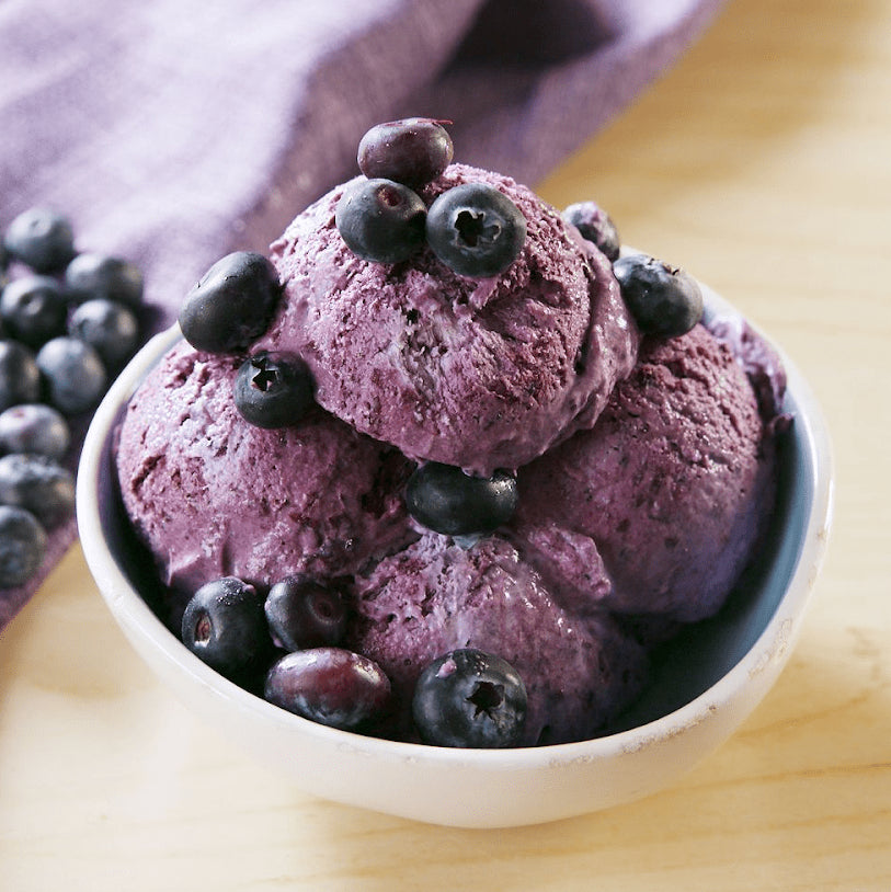 blueberry icecream