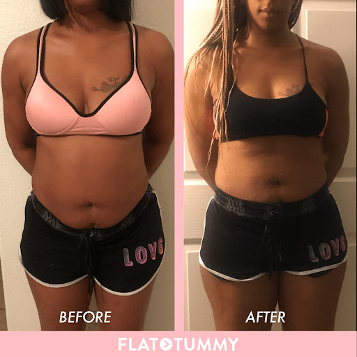 flat tummy progress
