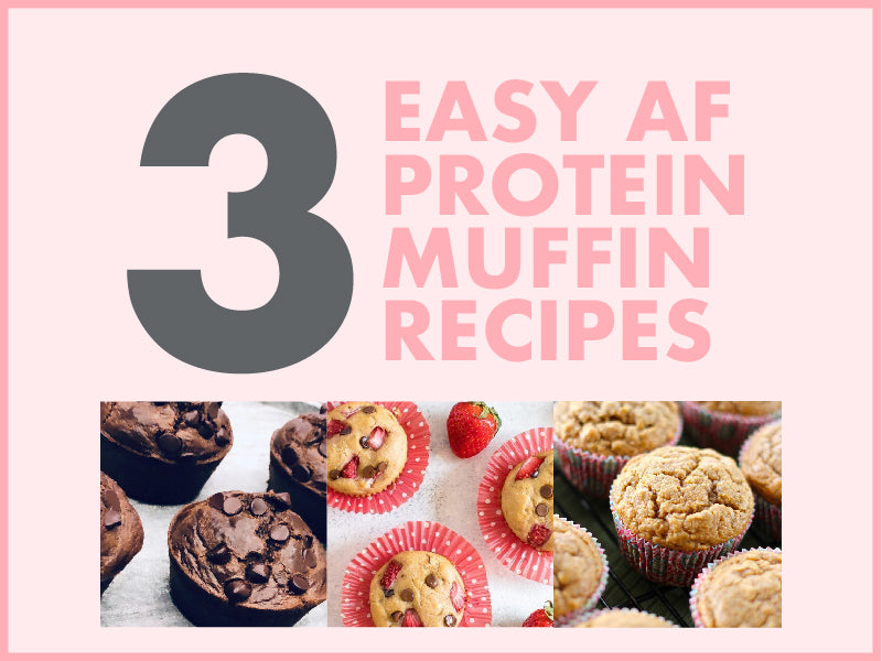 3 Easy Protein Muffin Recipes