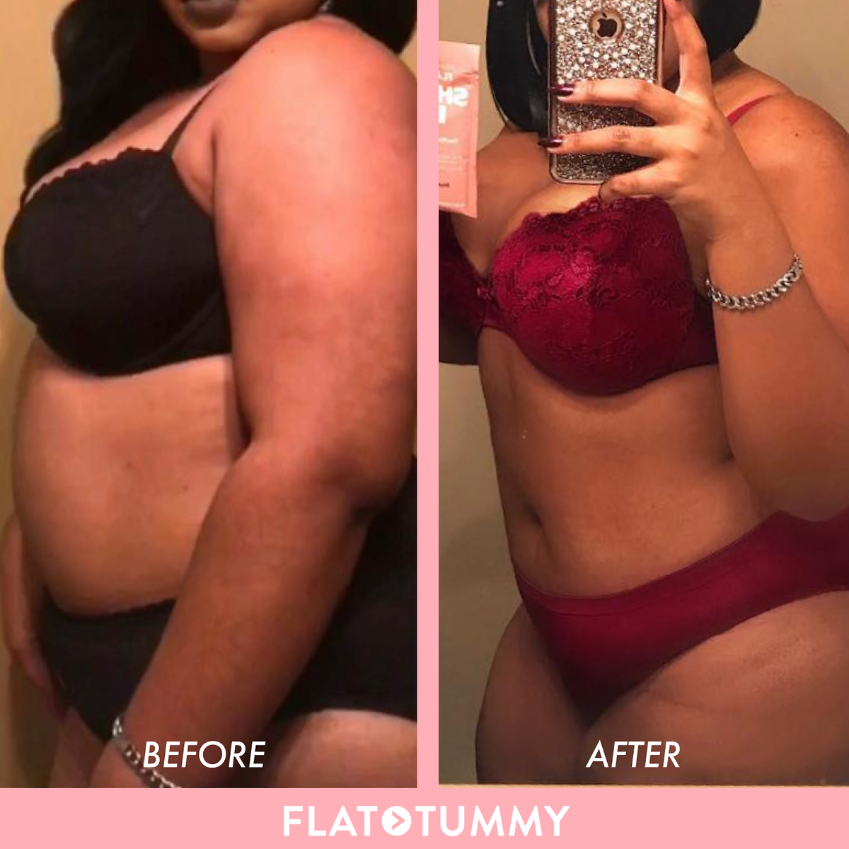 Chocolate Meal replacement before and after