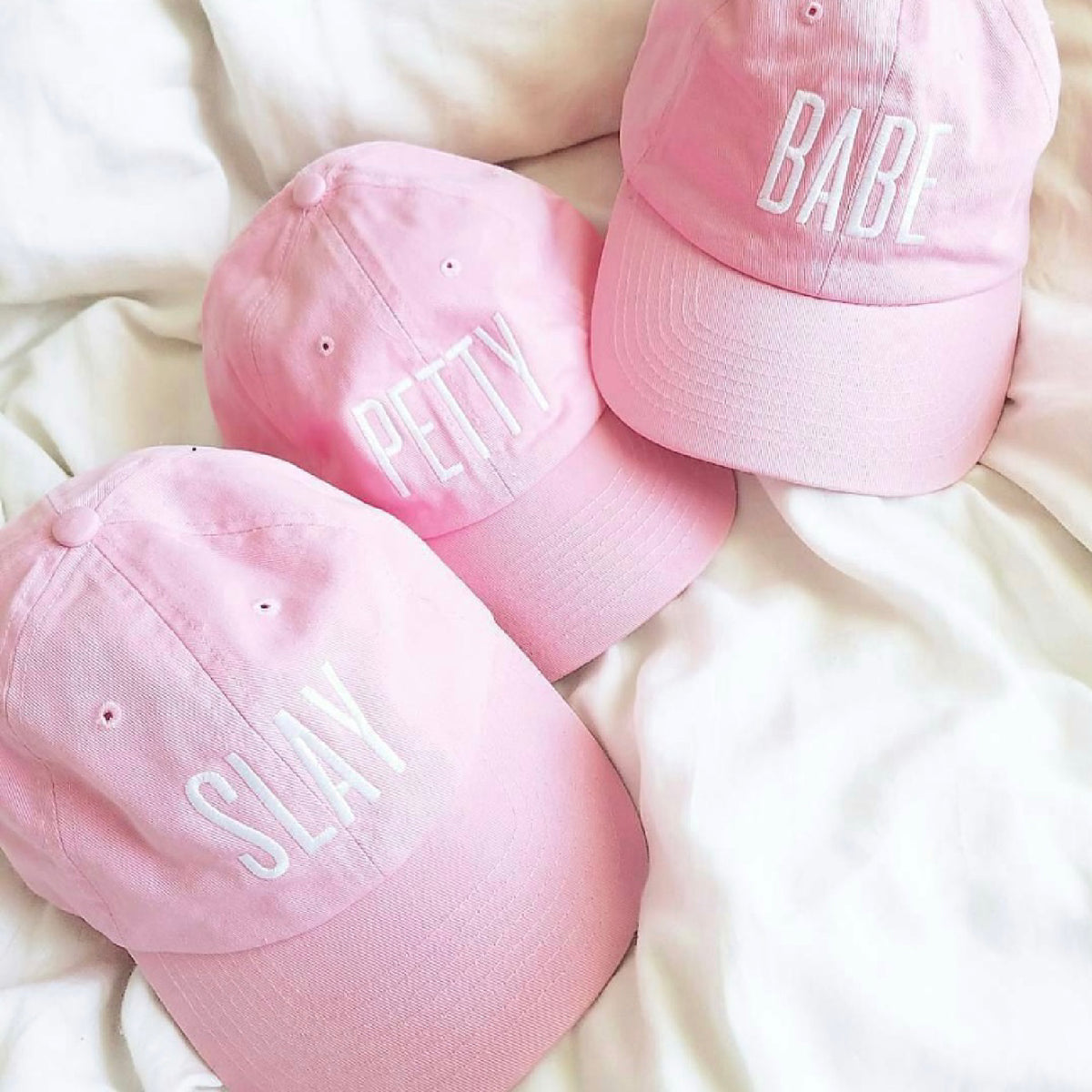 Cool pink girl's hats