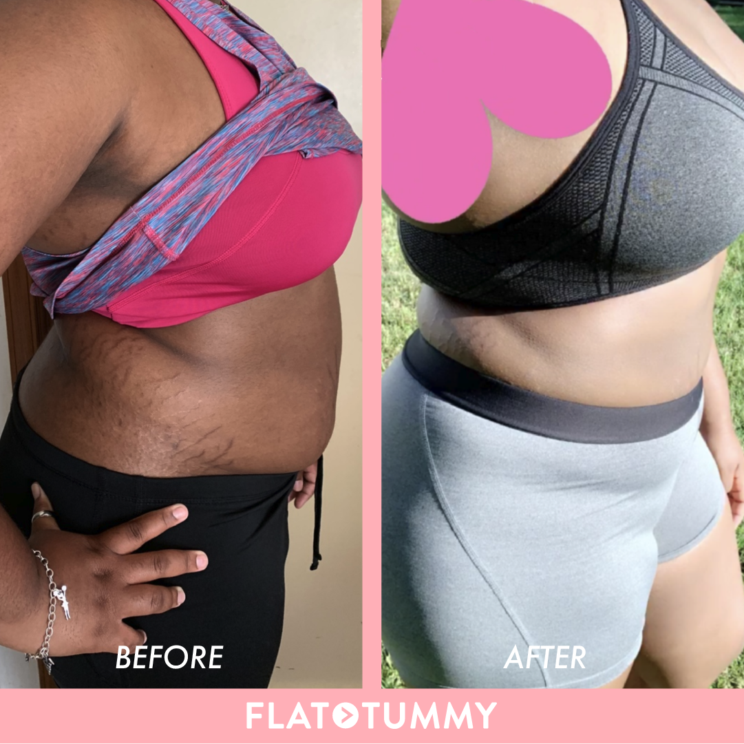 flat tummy tea results picture