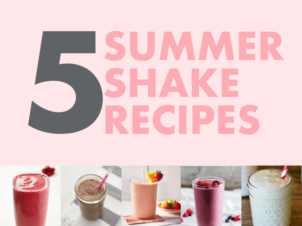 5 summer shakes from flat tummy