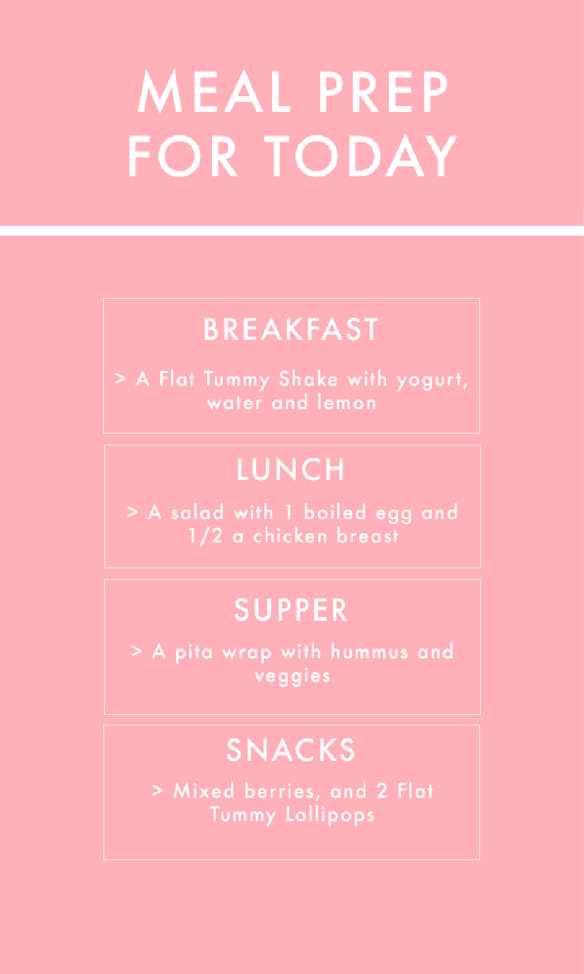 Flat Tummy Meal Prep