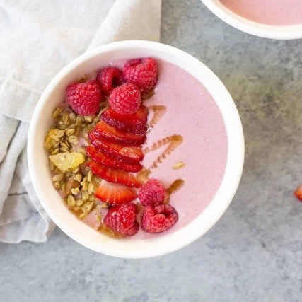 Strawberry Banana Smoothie Bowl