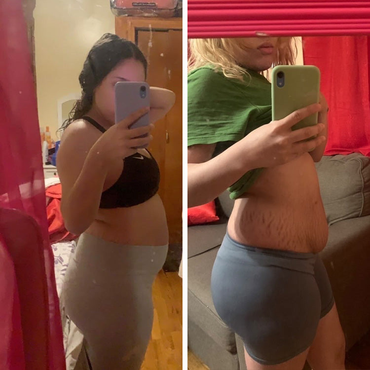 @sarahydabratzz's results after using Flat Tummy Cleanse