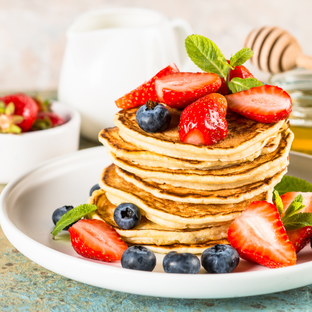 healthy pancakes protein
