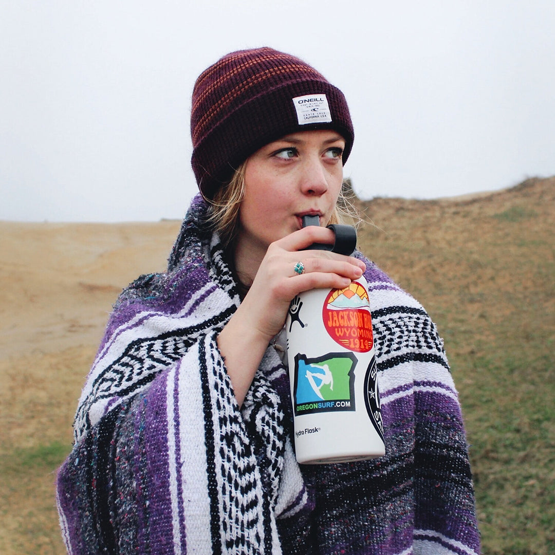 Girl drinking water