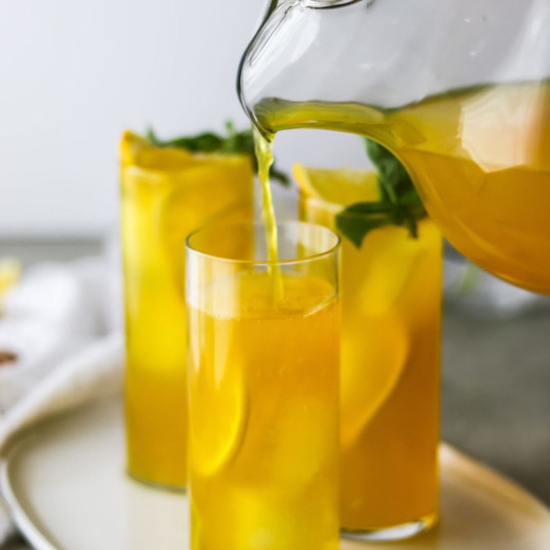 how to make lemon iced tea