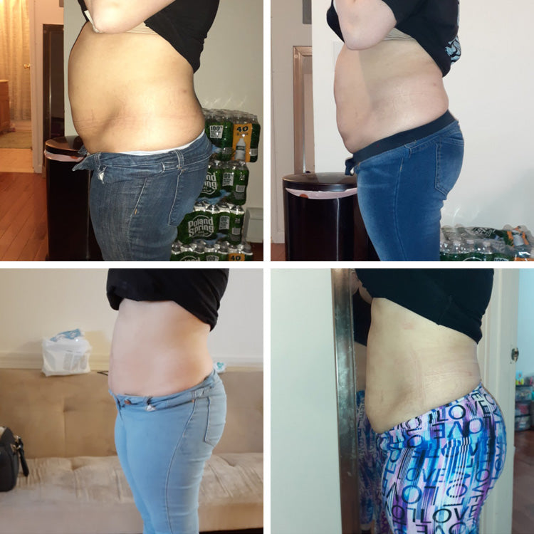 @jazzyjoyce12's results after using Flat Tummy Shakes