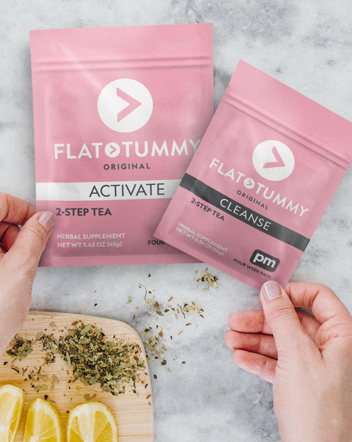#1 Original Flat Tummy Detox Tea - Cleanse & Activate