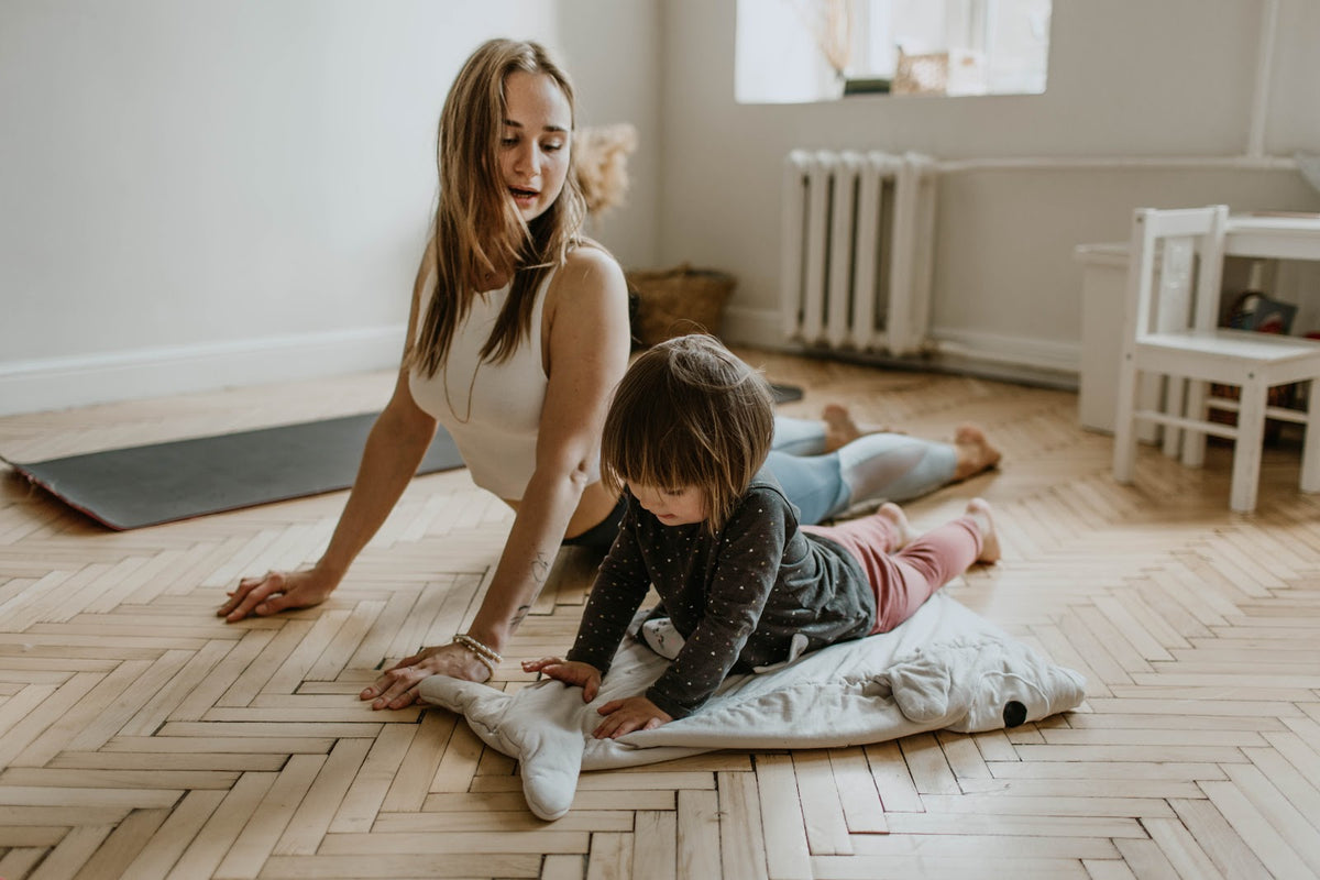 Woman Doing Yoga