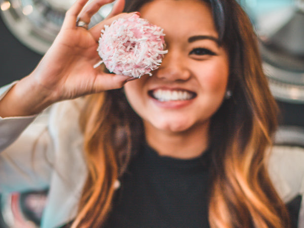 Holding a Donut