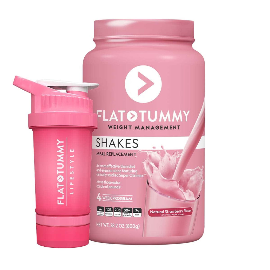 Flat Tummy Co Bundle Strawberry Shake It Up Bundle