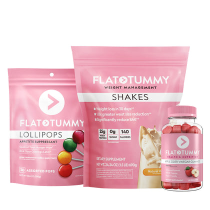 Flat Tummy Co Bundle Vanilla Control Hunger Bundle