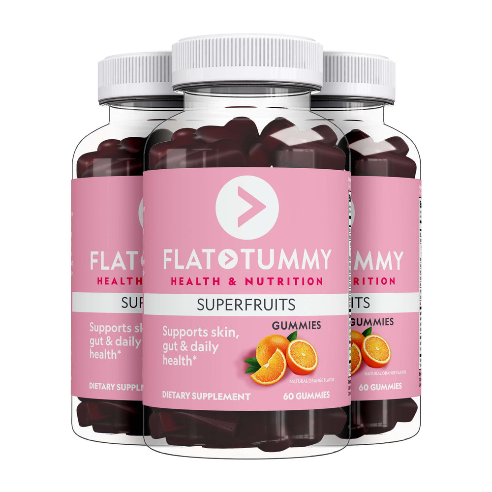 Flat Tummy Co Gummies 3 Bottles | Only $21.00 each Superfruits Gummies