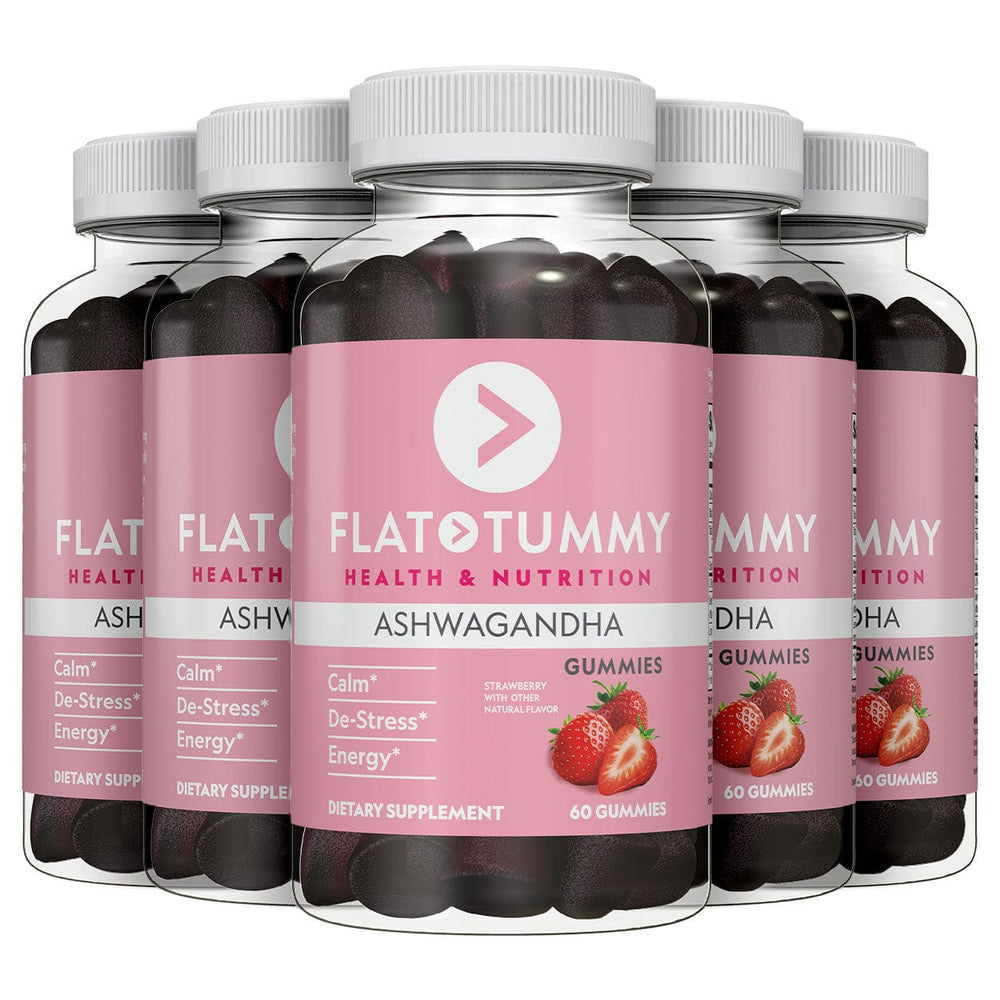 Flat Tummy Co Gummies 5 Bottles | Only $19.80 each Ashwagandha Gummies