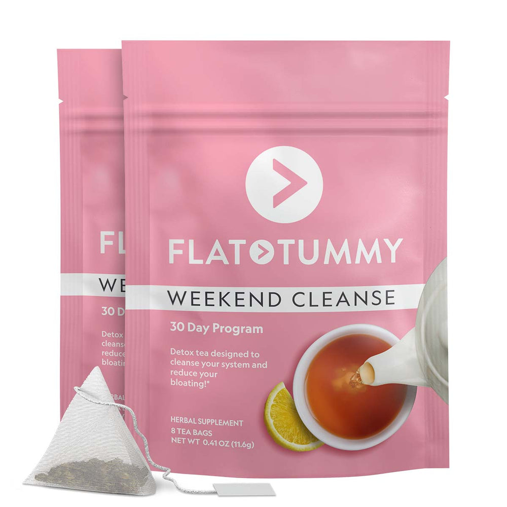 Flat Tummy Co Tea Weekend Program Flat Tummy Cleanse